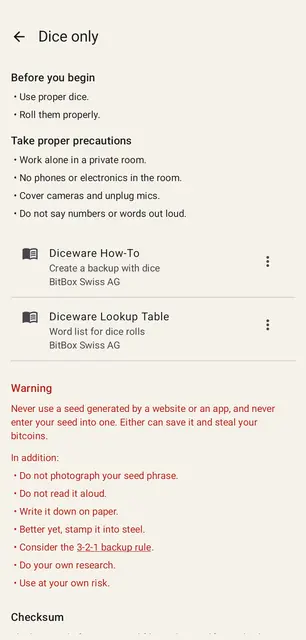 Screenshot 2 of Offline Entropy Manual