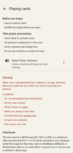 Screenshot 4 of Offline Entropy Manual