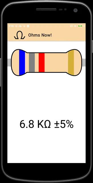 Screenshot 1 von Ohms Now!