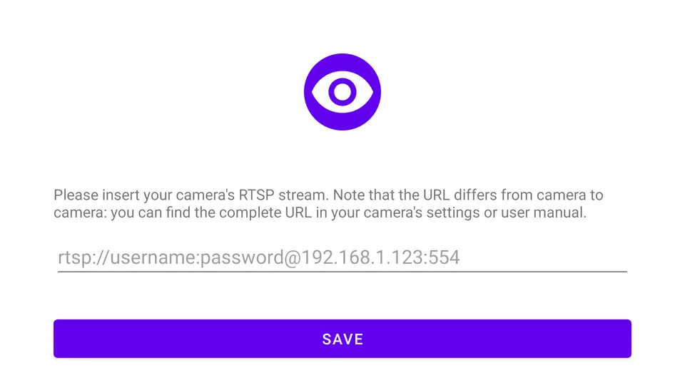 Screenshot 1 von Ojo RTSP IP Camera viewer