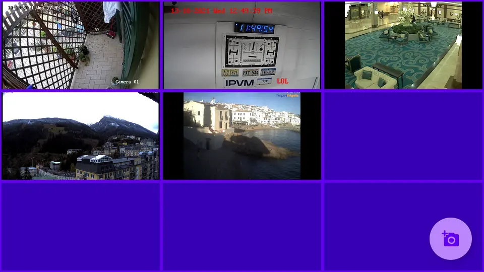 Screenshot 3 von Ojo RTSP IP Camera viewer
