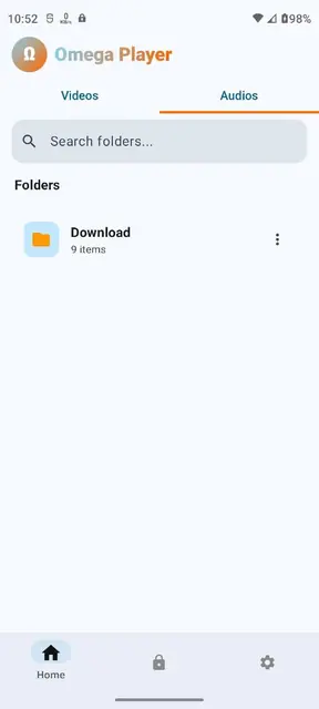 Screenshot 1 of OmegaPlayer