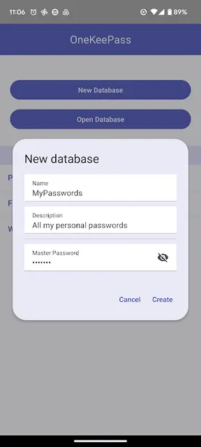 Screenshot 2 of OneKeePass