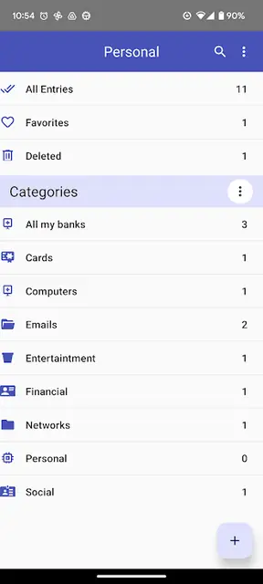 Screenshot 3 of OneKeePass