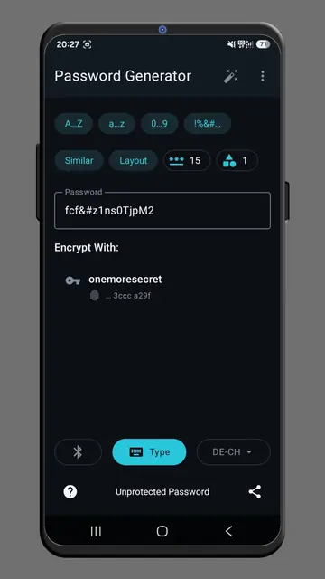 Screenshot 2 von OneMoreSecret
