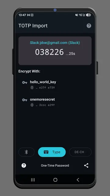 Screenshot 3 von OneMoreSecret
