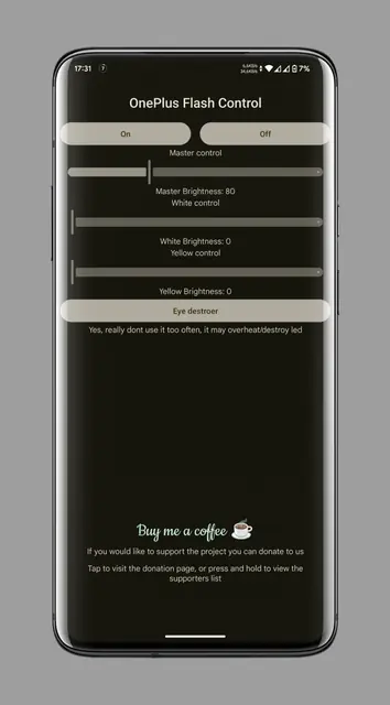 Screenshot 1 von OnePlus Flash Control