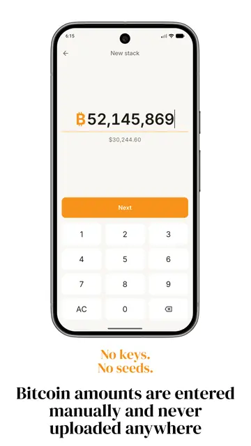 Screenshot 2 von Open Bitcoin Tracker