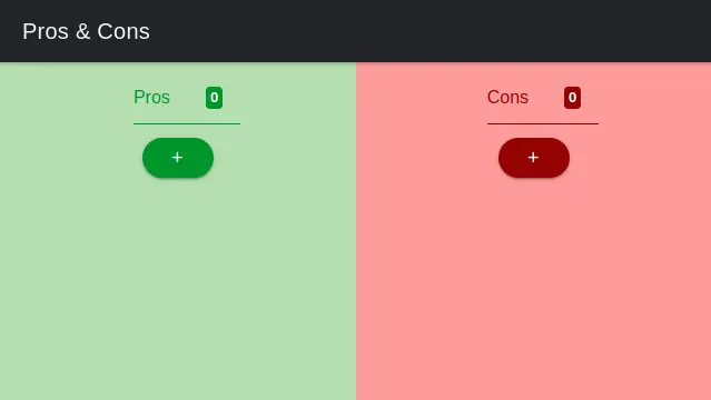 Screenshot 1 von Open Pros & Cons