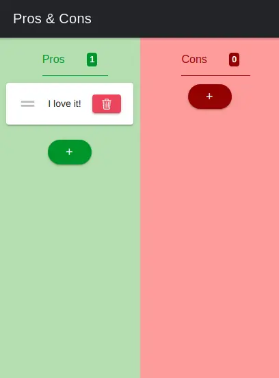 Screenshot 4 von Open Pros & Cons
