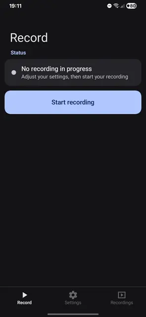 Screenshot 4 of Open Recorder