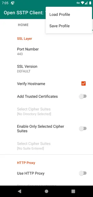 Screenshot 2 of Open SSTP Client