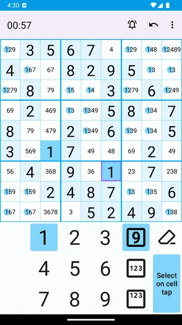 Screenshot 3 von Open Sudoku