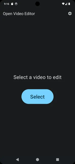 Screenshot 1 von Open Video Editor