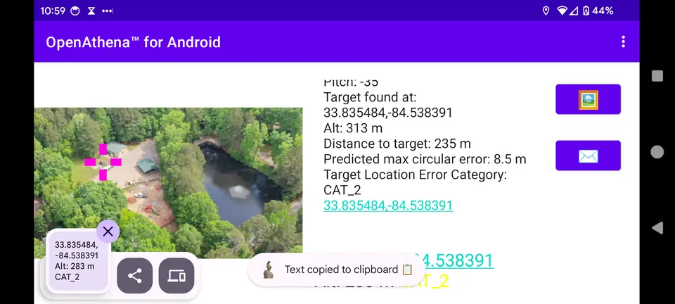 Screenshot 2 of OpenAthena™ for Android
