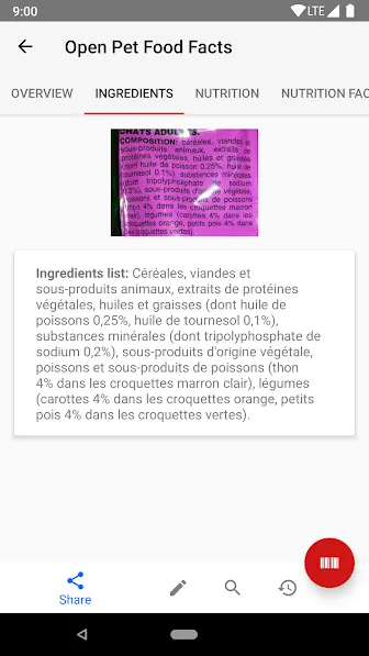 Screenshot 3 von OpenBeautyFacts