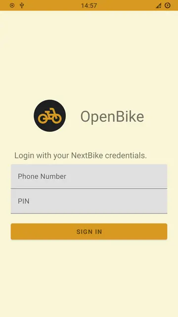 Screenshot 1 of OpenBike