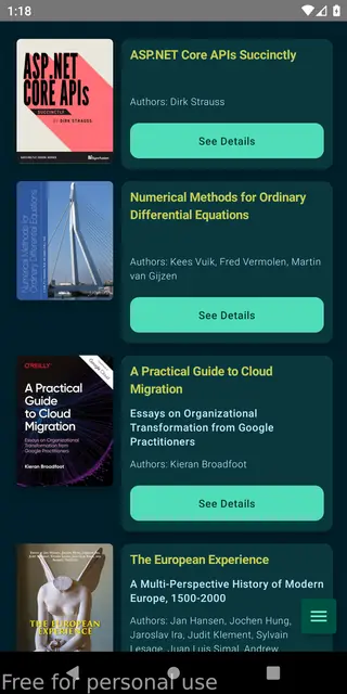 Screenshot 1 von OpenBooksDownloader