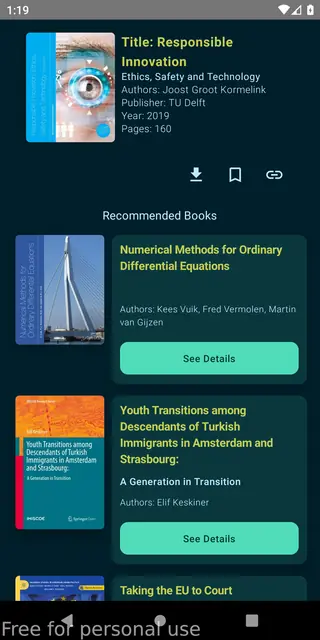 Screenshot 4 von OpenBooksDownloader