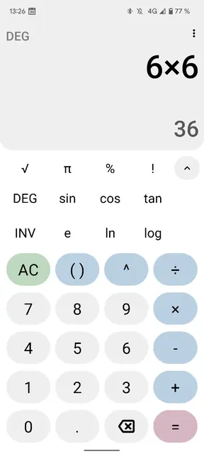 Screenshot 2 of OpenCalc