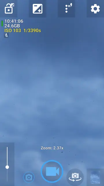 Screenshot 1 of OpenCamera Sensors