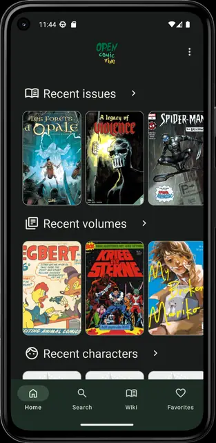 Screenshot 2 of OpenComicVine