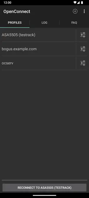 Screenshot 1 von OpenConnect