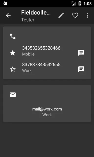 Screenshot 2 of OpenContacts