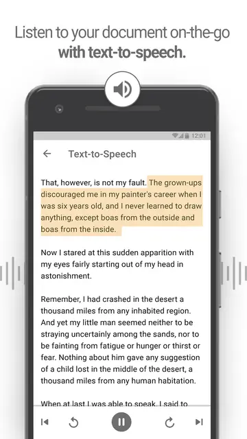 Screenshot 3 of OpenDocument Reader