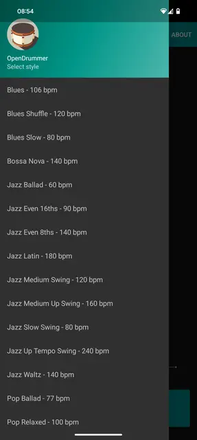 Screenshot 1 von OpenDrummer - Drum Loops