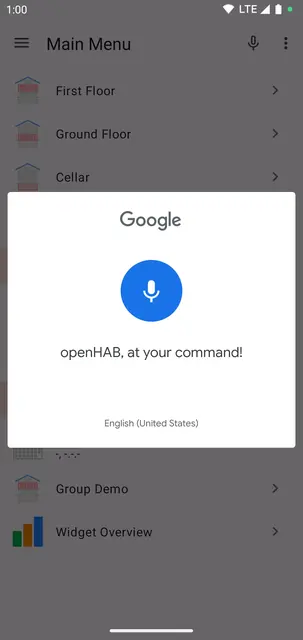 Screenshot 4 of openHAB Beta