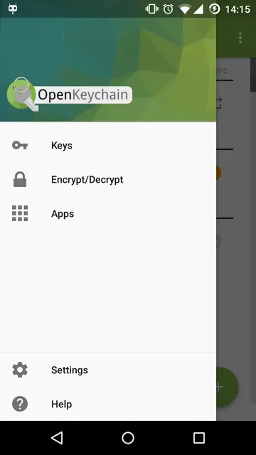 Screenshot 4 of OpenKeychain: Easy PGP