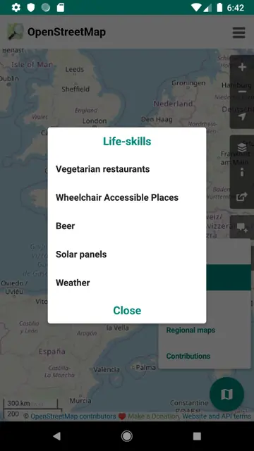 Screenshot 3 von OpenMultiMaps