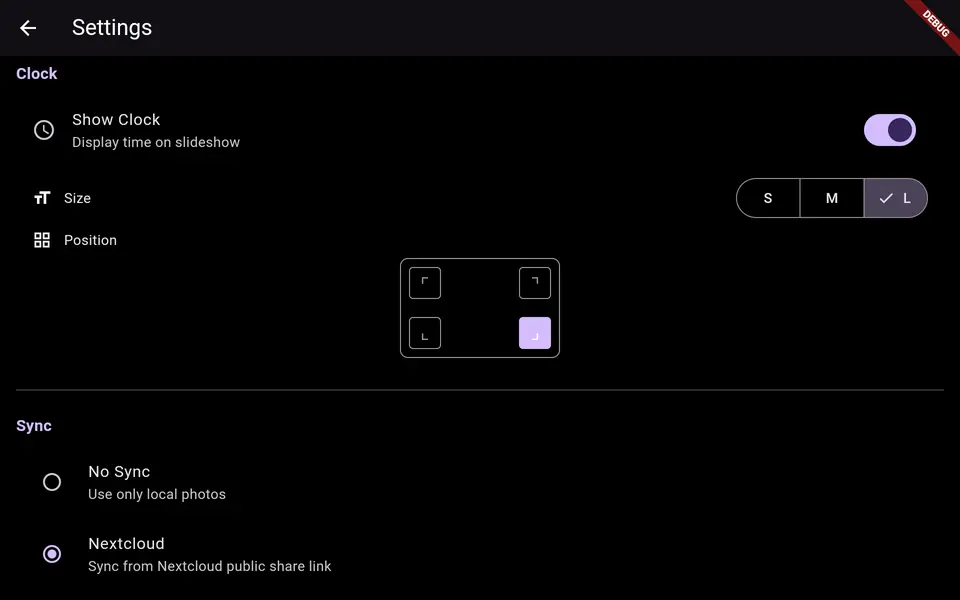 Screenshot 2 of OpenPhotoFrame
