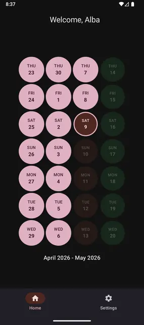 Screenshot 3 von OpenPillReminder: Birth Control Pill Tracker