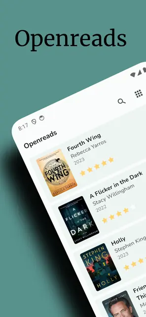 Screenshot 1 von Openreads