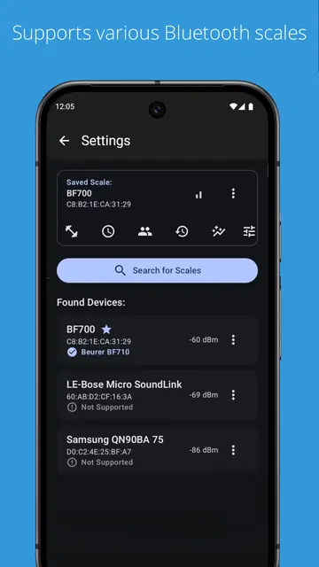 Screenshot 3 von openScale