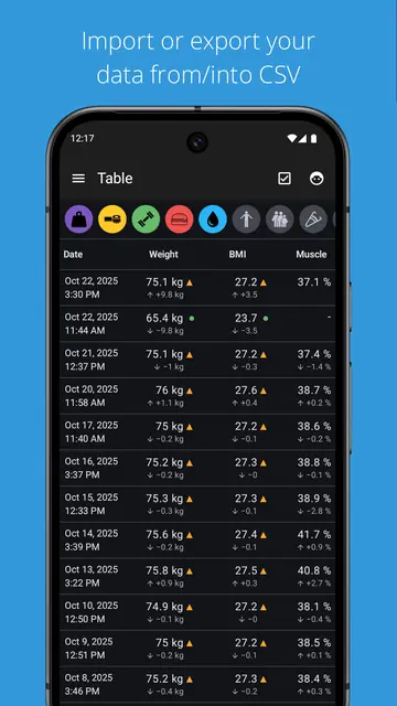 Screenshot 4 von openScale