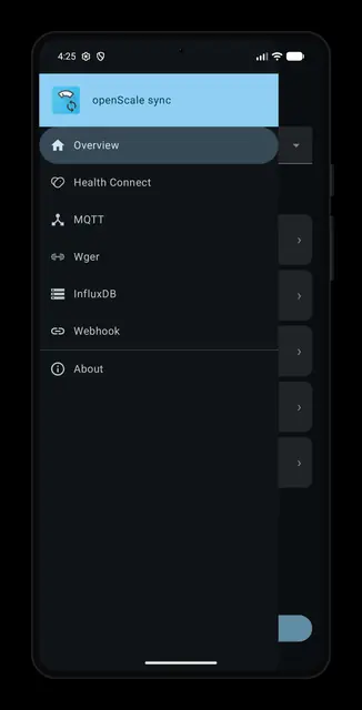 Screenshot 2 von openScale sync