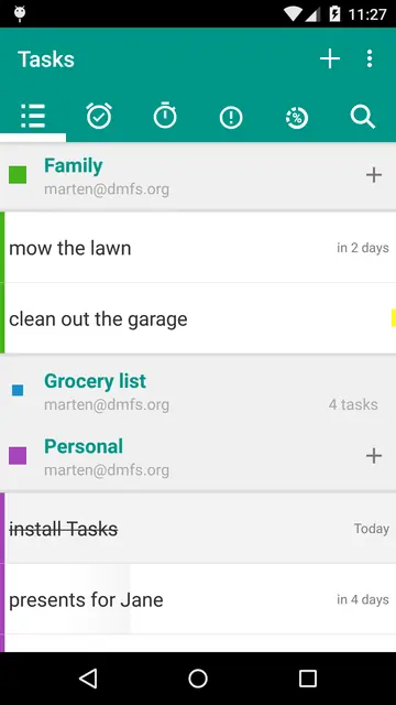 Screenshot 1 of OpenTasks
