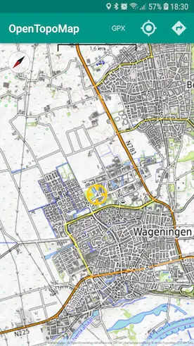 Screenshot 2 von OpenTopoMap Viewer