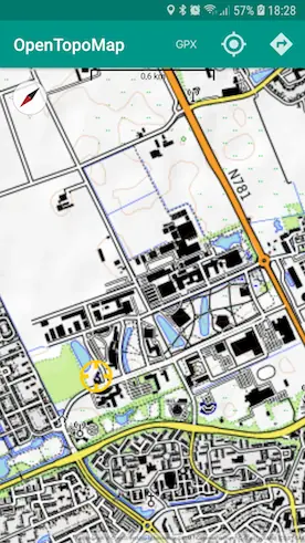 Screenshot 3 von OpenTopoMap Viewer