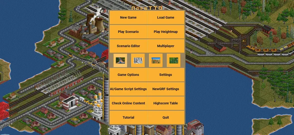 Screenshot 1 von OpenTTD