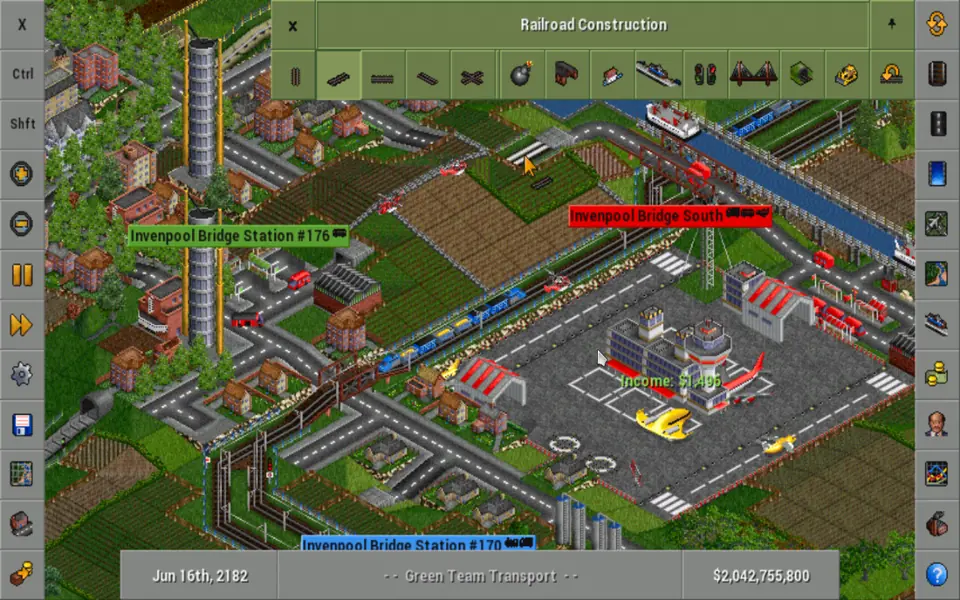 Screenshot 1 of OpenTTD