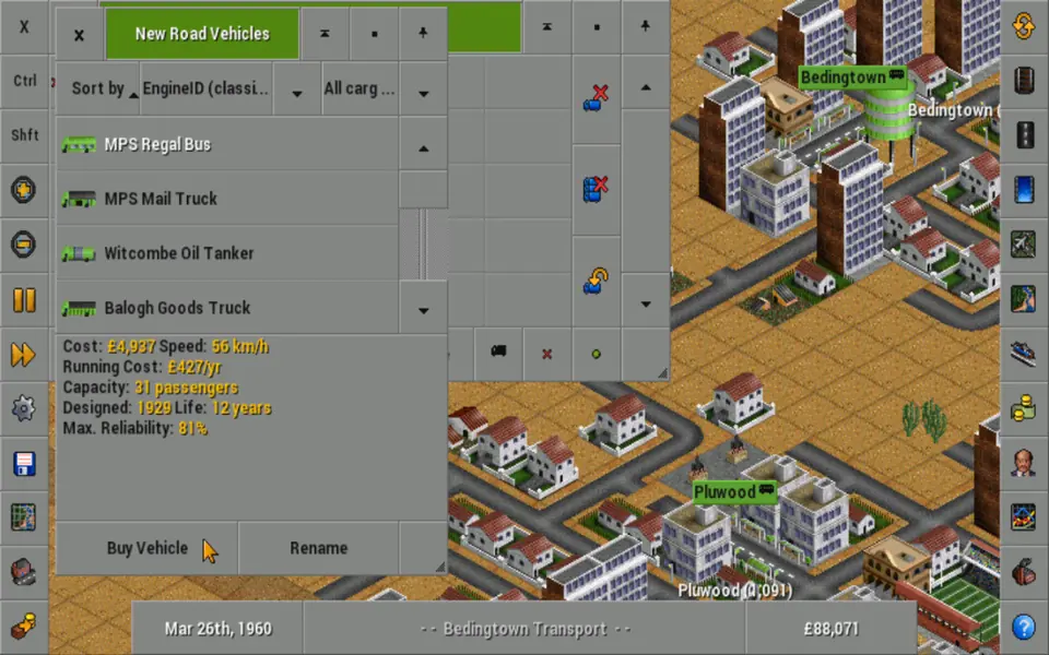 Screenshot 2 of OpenTTD