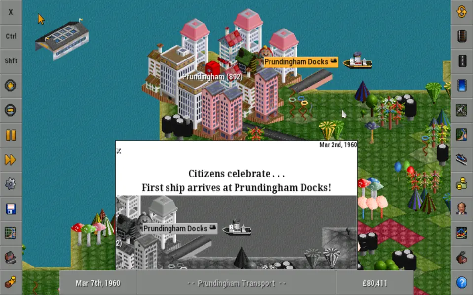 Screenshot 4 of OpenTTD