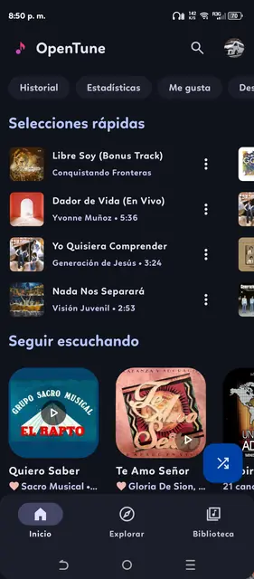 Screenshot 1 von OpenTune