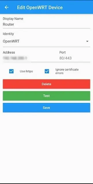 Screenshot 3 von OpenWrt Manager