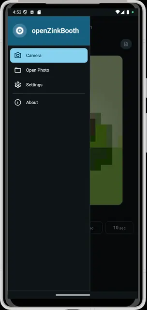 Screenshot 3 von openZinkBooth