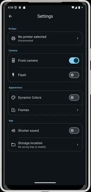Screenshot 4 von openZinkBooth